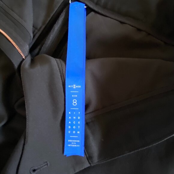 Kit and Ace Wide Leg Adjustable Waist High Rise Pants 8 - Picture 7 of 15